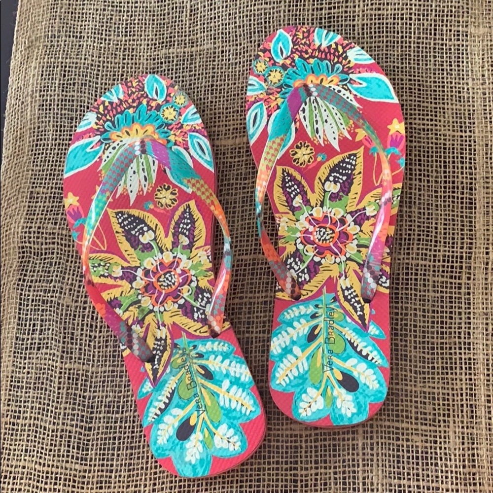 Vera Bradley flip flops